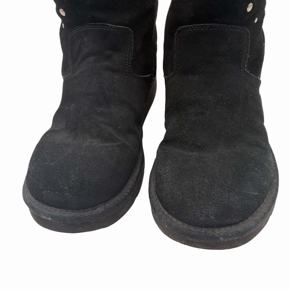 UGG Australia Rock Star Silver Studded Tall Winter Boots Grey 1006216 Size 7 - Picture 6 of 16